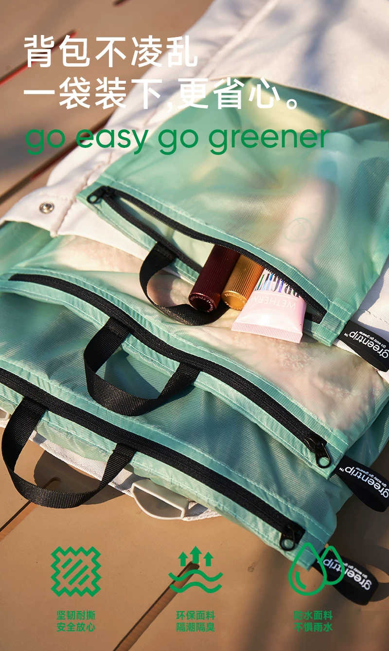 Travel, swimming, waterproof, dirty pocket, swimsuit storage bag, fitness exercise, dry and wet separation, hand-held, odor proof backpack, packaging