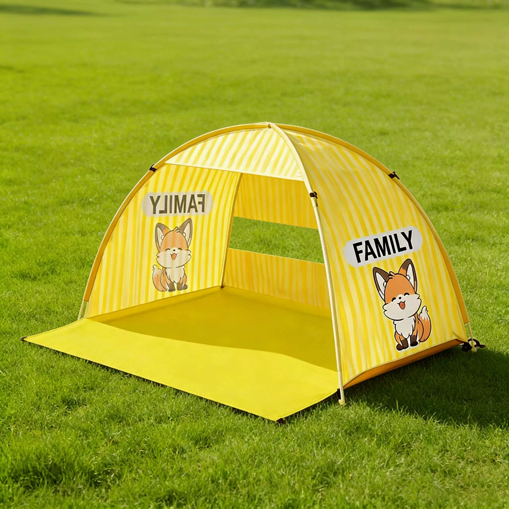Tent camping, picnic equipment, opening and closing, no need to set up, outdoor beach, children's simple and portable camping