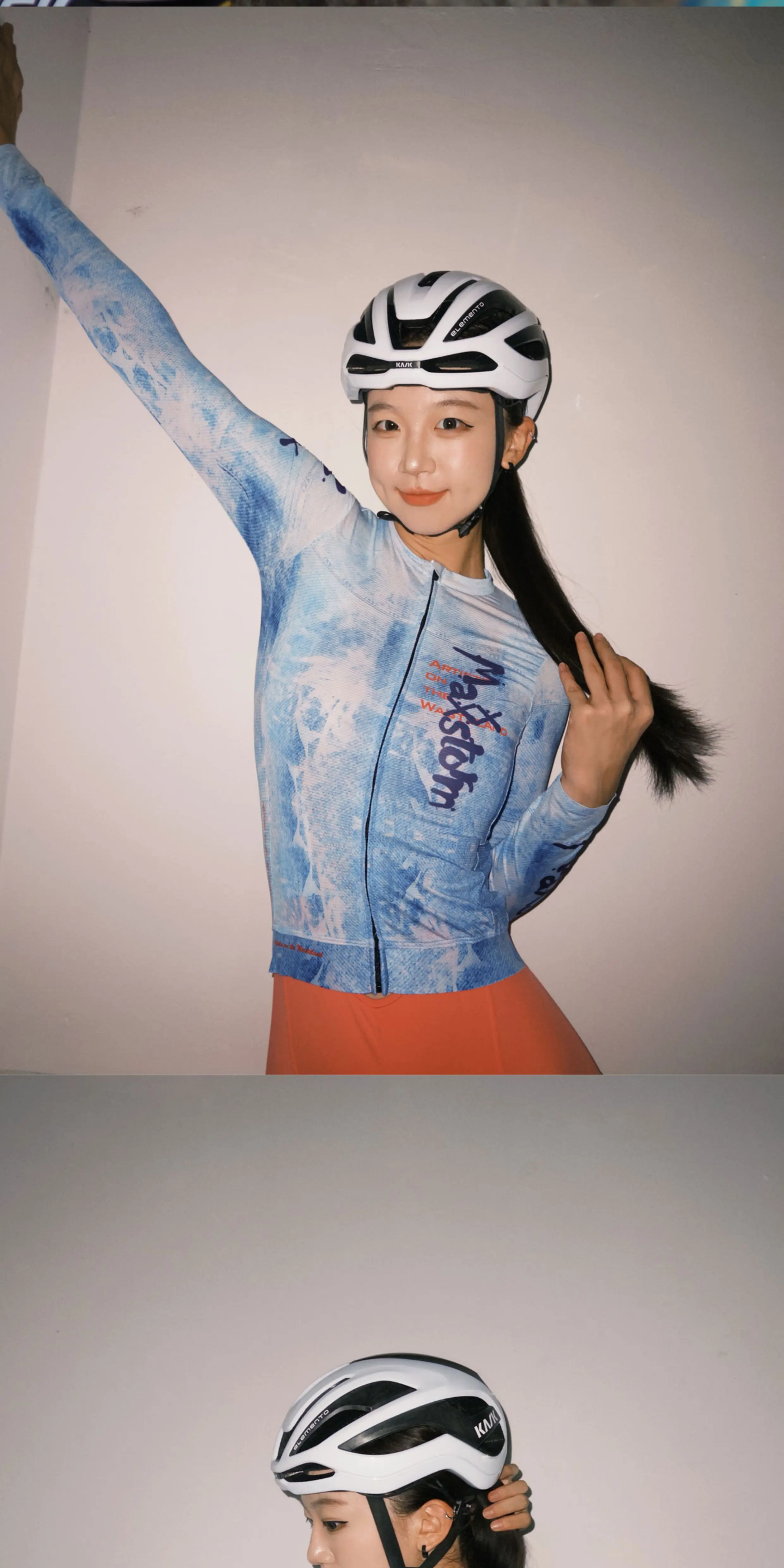 Maxxstorm Racing Mastone Retro Graffiti Breathable Cycling Short Sleeves Tight Fit Slimming Cycling Clothing Equipment