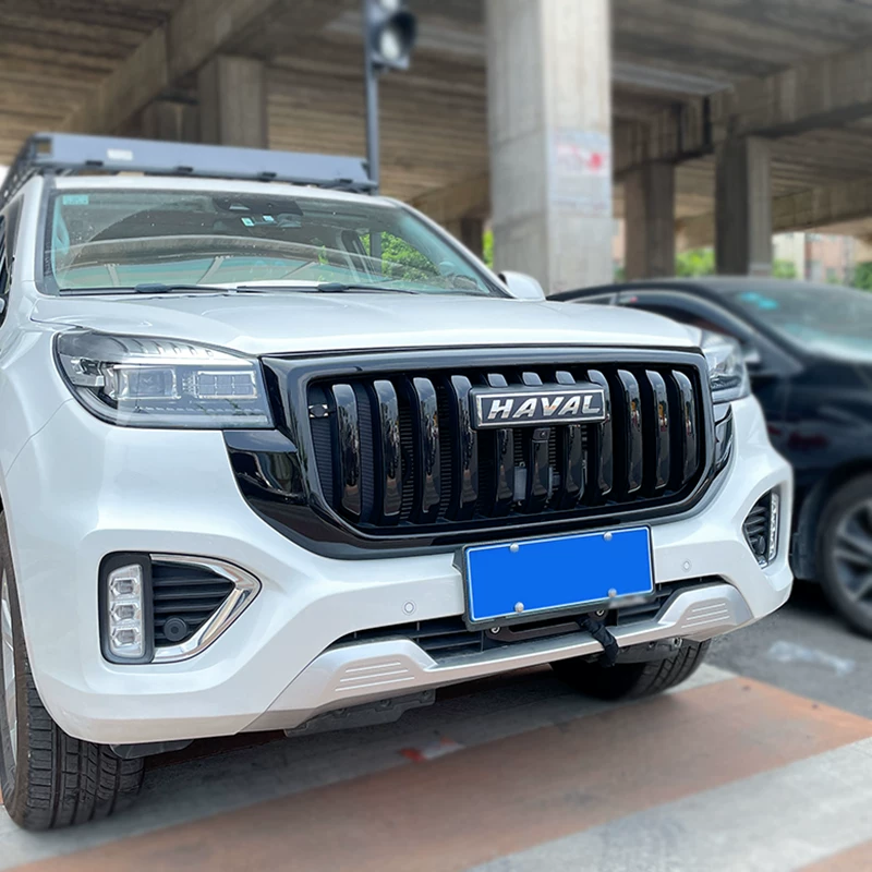 Подходит для 22 Haval H9 Black Warrior Modication Special Special H9 Передняя поверхность центральная сетка