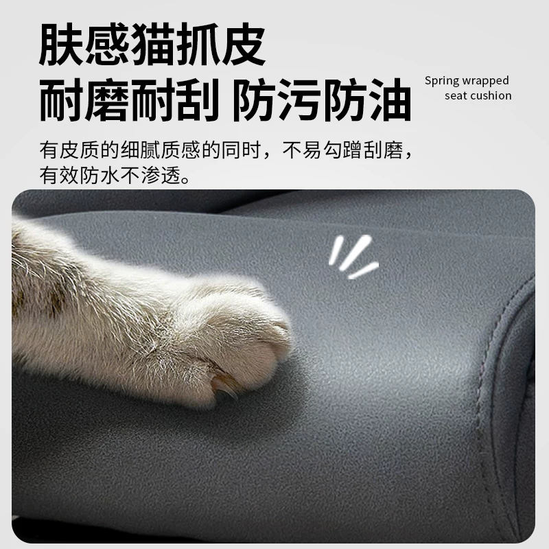 Ergonomic computer chair that can be raised and lowered, office chair that is comfortable for prolonged sitting, backrest chair, Dole Dule brand leather chair with foot pedals