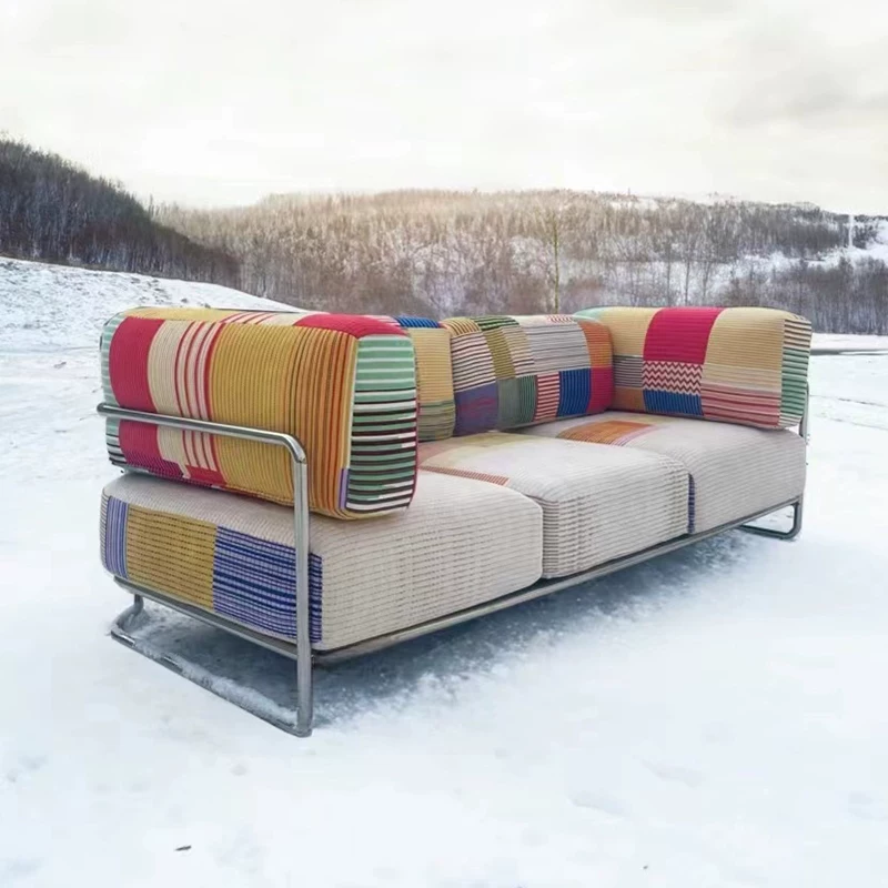 Диван прямой радужный Bauhaus #0 Factory Rainbow sofa