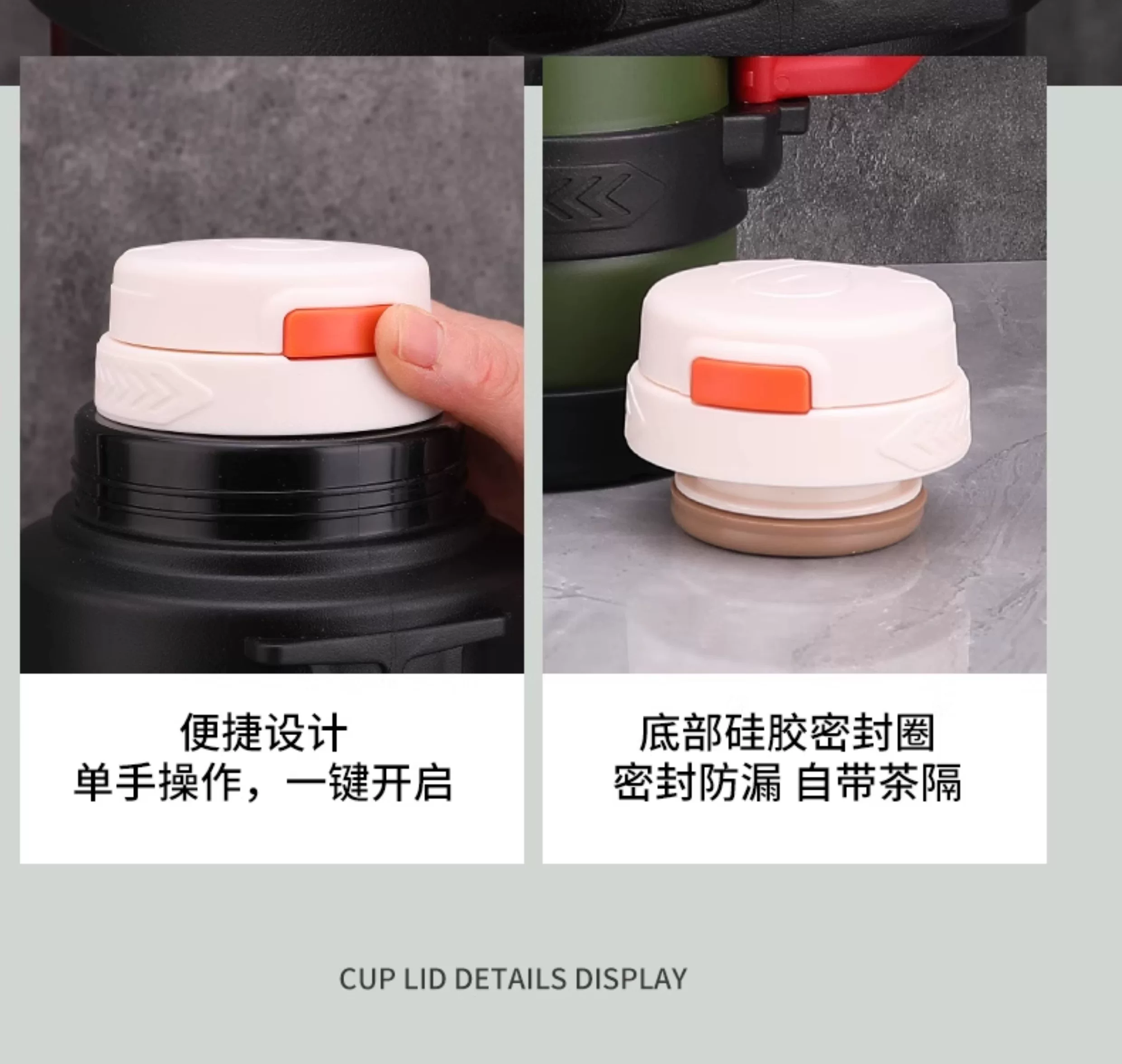 Insulated cup with a large capacity of 5000ml, portable outdoor household hot water bottle, authentic kettle, car water cup