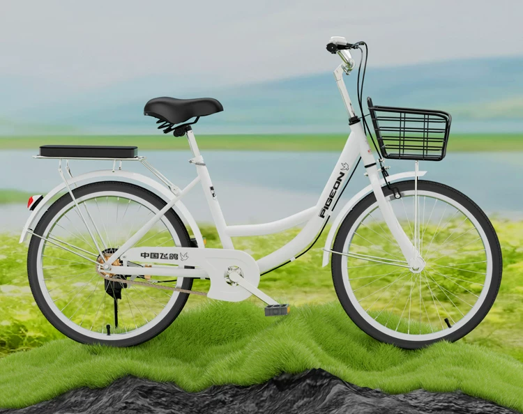 Flying Pigeon Bike for Women's Adult Commuter Super Lightweight for Men's Work Mobility 24 inch 26 inch College Student Bike
