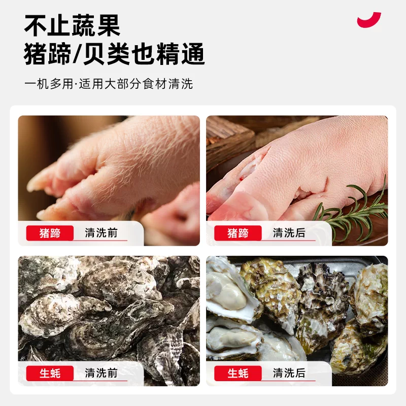 Промышленная машина для чистки и мойки овощей Zhigao