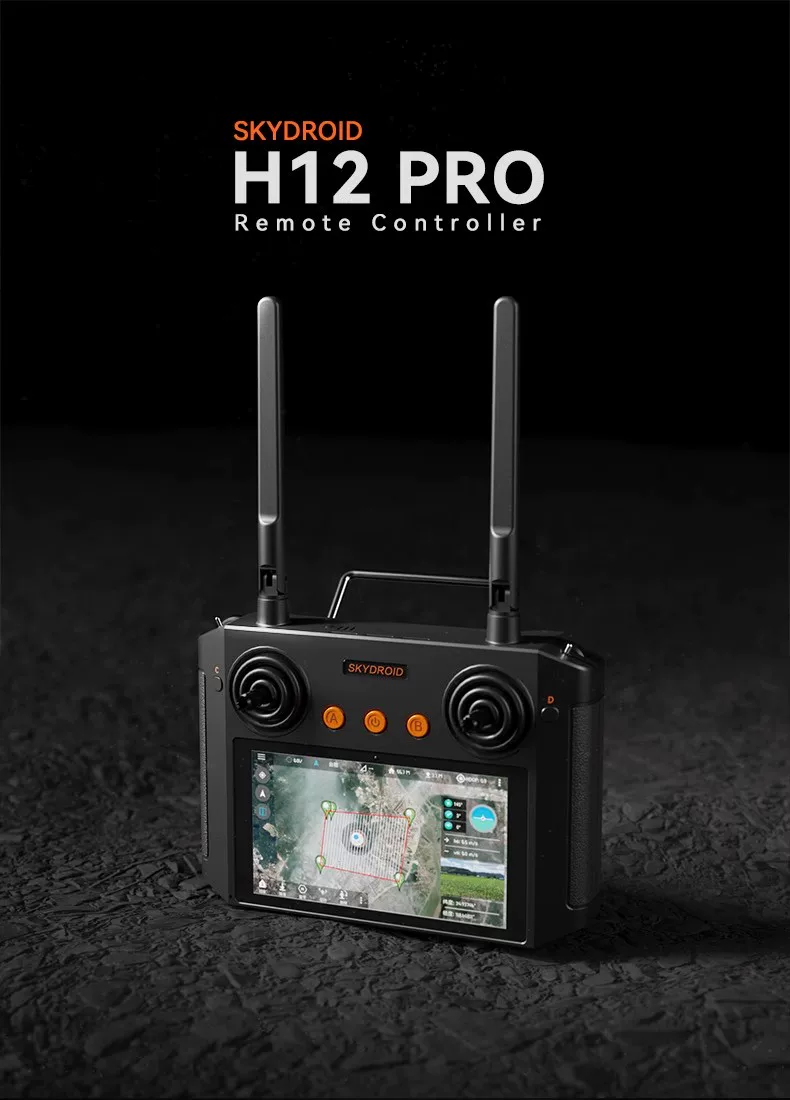 Yunzhuo H12 PRO model drone remote control, vehicle and vessel model transmitter, three body camera 1080P image