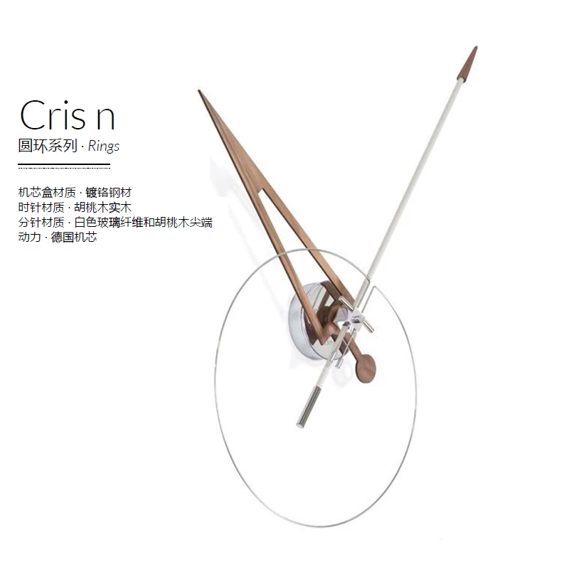 Nomon cris hanging bell wall clock sofa фоновые настенные настенные часы и простые домашние часы для часов, 2022