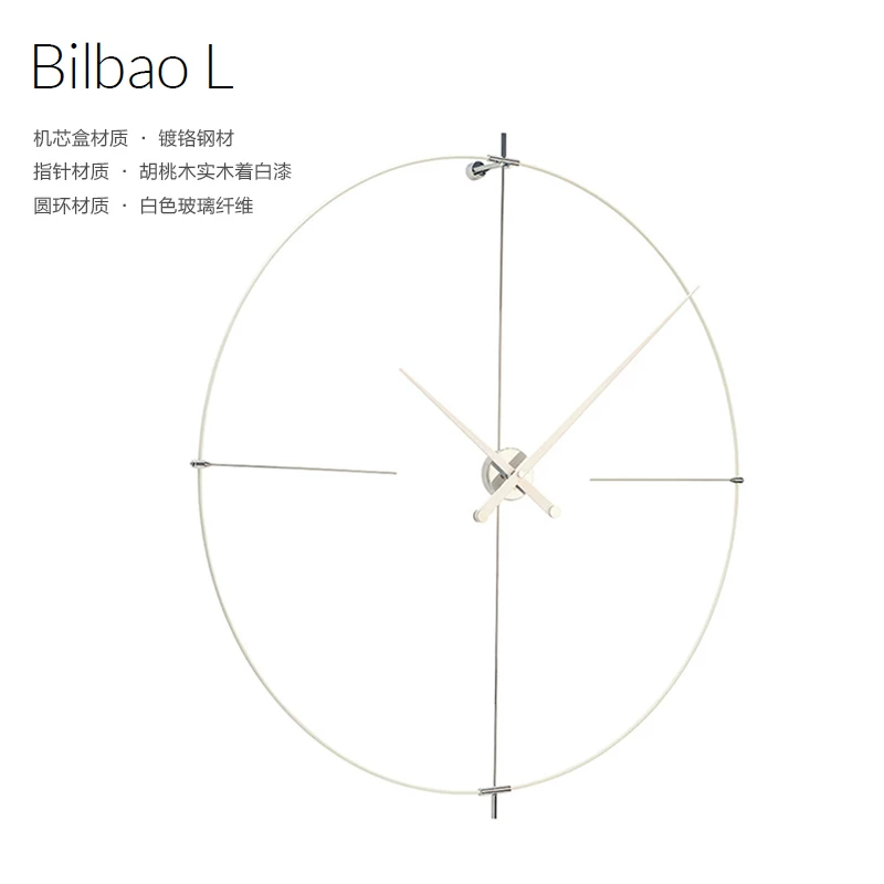 Nomon Bilbao Hanging Bell Wall Clock Clock Dofa Фоно -стены часы украшения и простая домашняя таблица 2023