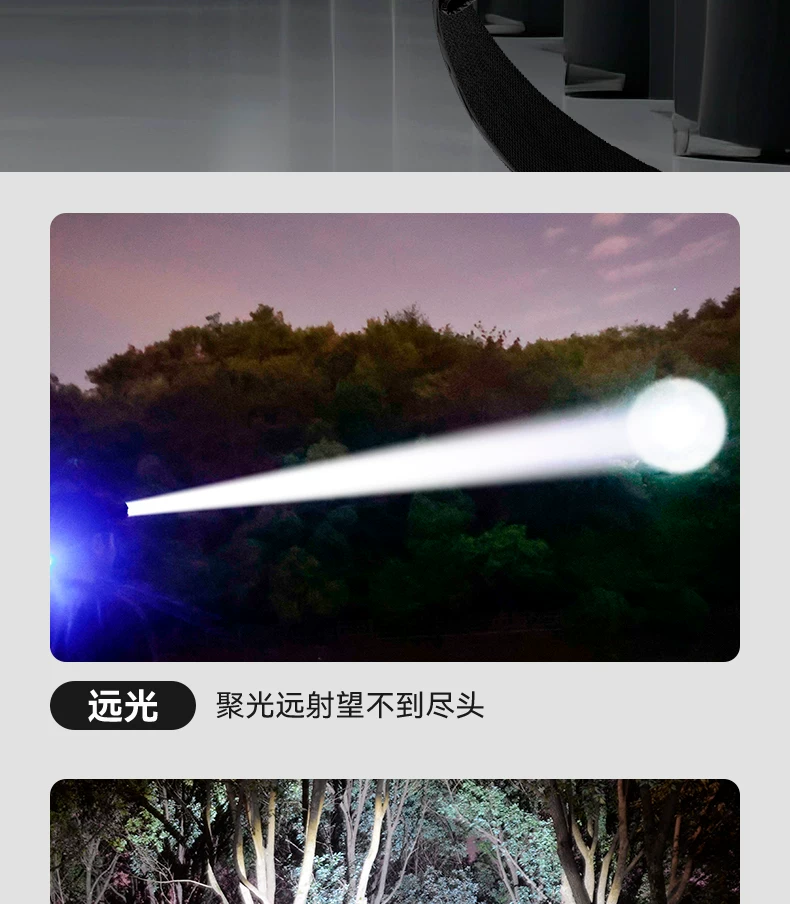 Mingjiu headlamp 2026 new strong light ultra bright head mounted outdoor hiking and fishing sensing ultra long endurance lighting lamp