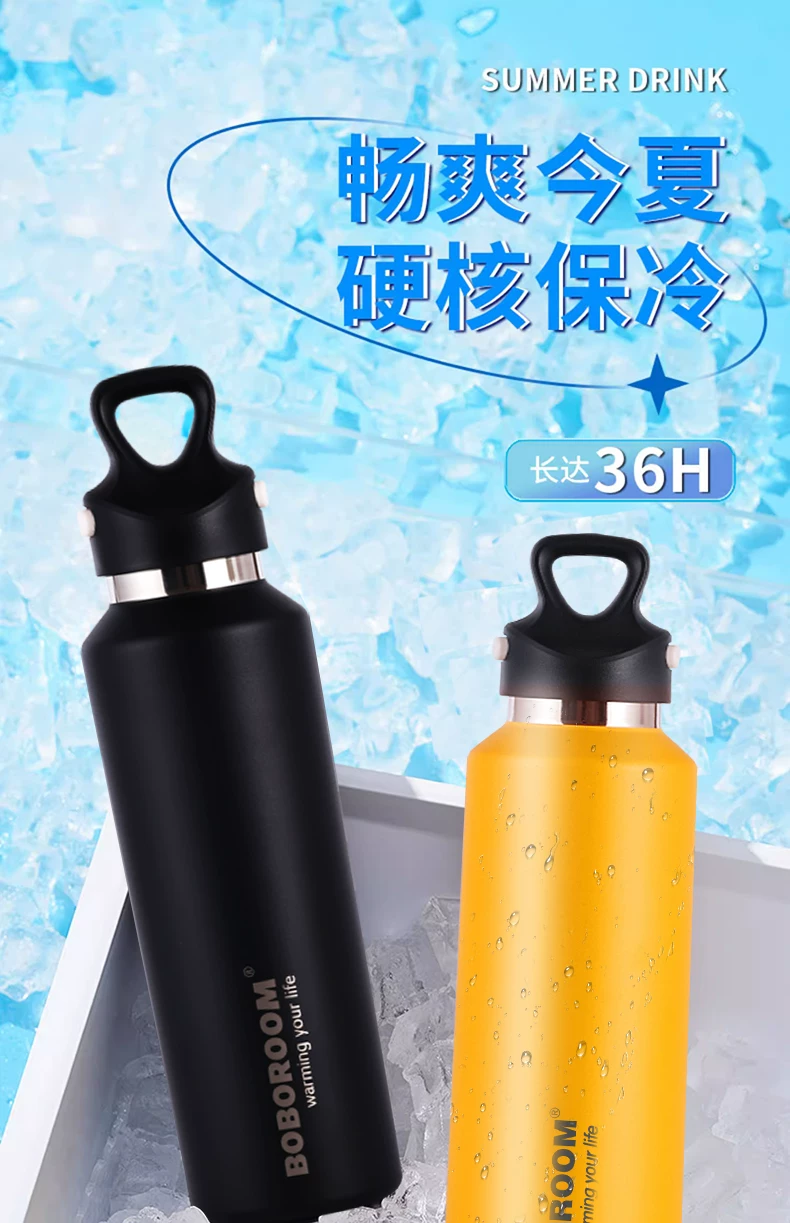 Cold Cup for Boys 2025 New Ice King Tonton Bucket Outdoor Sports Large Capacity Water Bottle Insulated Cup Water Cup