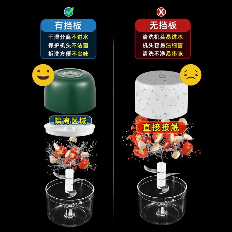 Электрический измельчитель для чеснока и мяса Little Circle XQQ-jcjan23101601