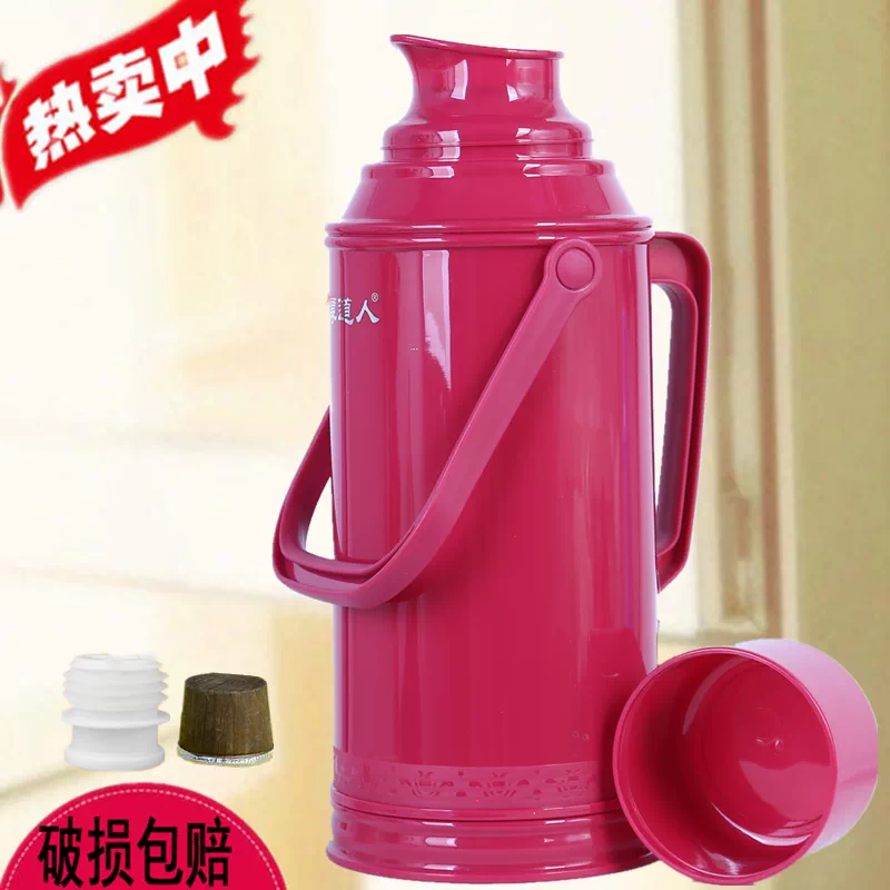3.2L old-fashioned hot water bottle, household heater, student dormitory insulation, water bottle shell, large capacity glass tea bottle