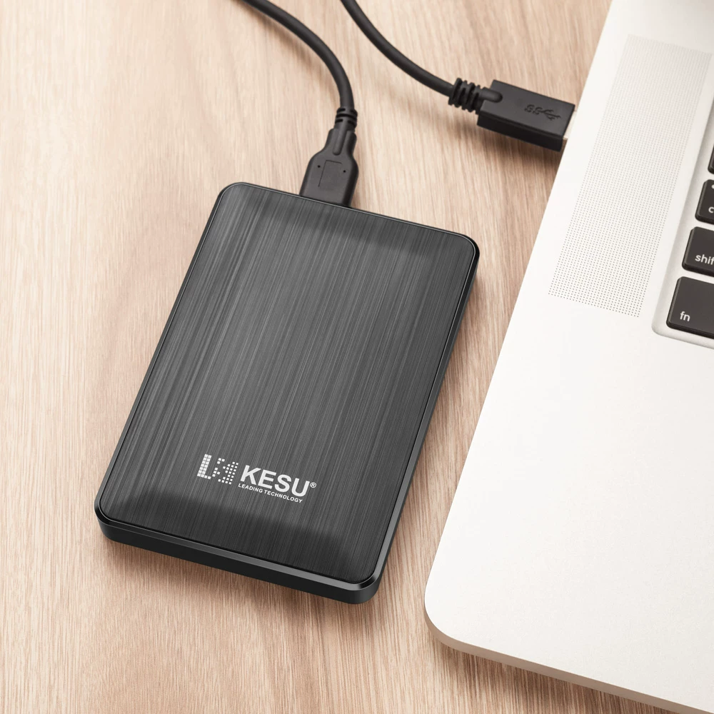 Keshuo 1t portable hard drive USB3.0 mobile phone computer high-speed transmission 500G mechanical hard drive external encryption