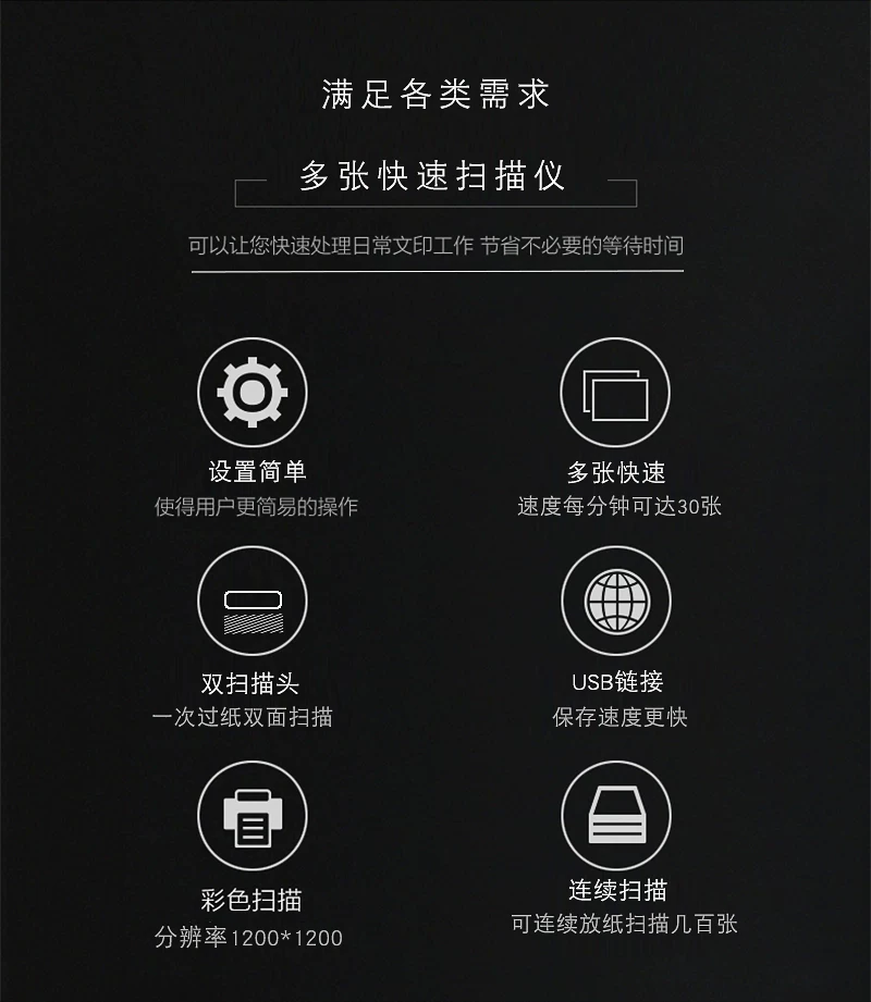 富士通fi6130扫瞄仪机高速双面彩色连续快速自动小型高清专业办公