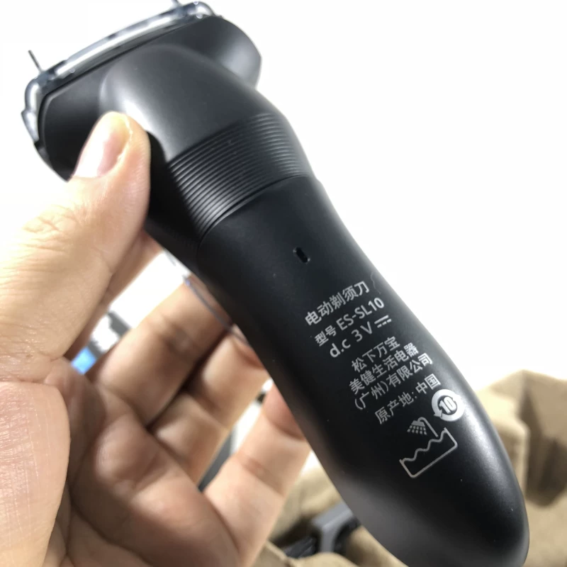 Электробритва Panasonic ES-SL10, моющаяся для всего тела, с тремя головками для сухого и влажного бритья, сухая аккумуляторная бритва с двумя бритвами