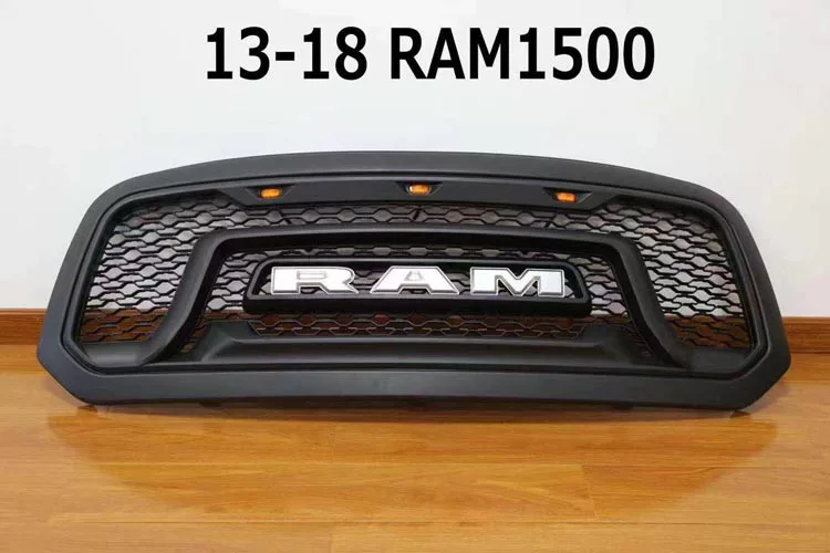 Подходит для Dodge Gongyang Ram1500, длинного углового угла с длинным углом со светодиодной лампой, аксессуары для модификации передней поверхности