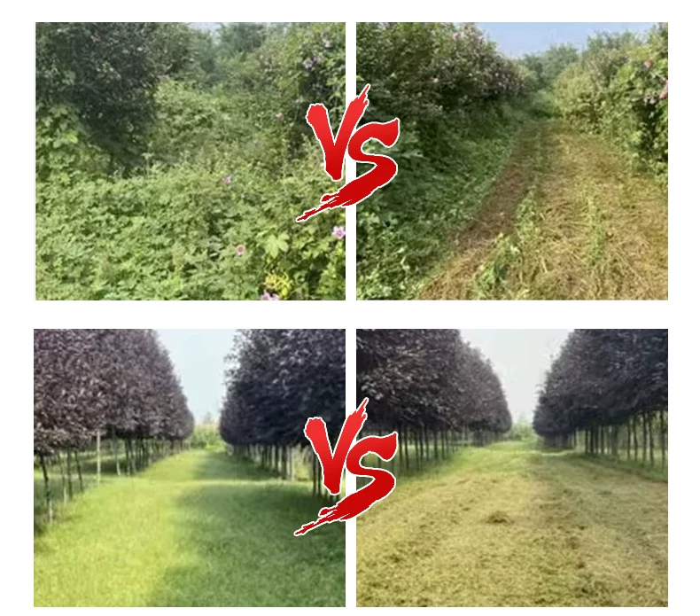 Remote controlled tracked lawn mower, fully automatic orchard and mountain agricultural land reclamation machine, high-power lawn mowing and weeding machine