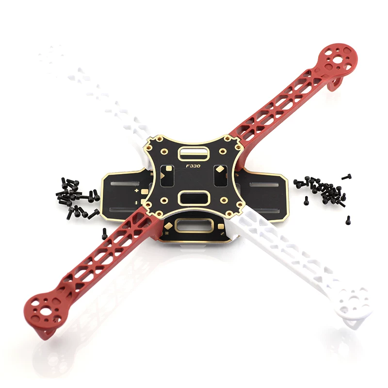 Four axis F330 rack aerial drone competition specific integrated sinking gold board PCB model aircraft crossing machine rack