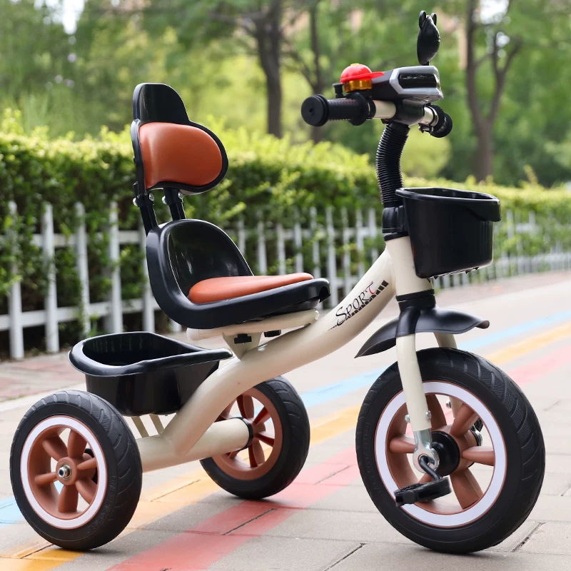 Children's tricycle, bicycle, 2-5 years old, male and female, 3-year-old, baby, handcart, lightweight foot pedal, sliding bicycle