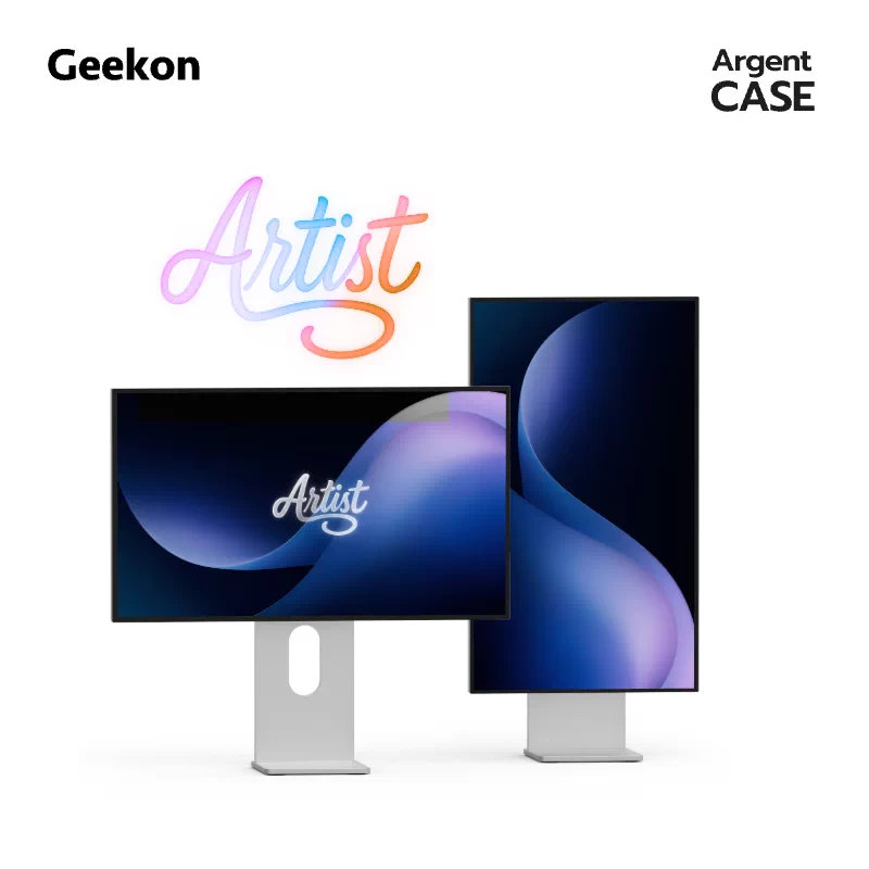 Silver Artist27 Cyber27 Четырехсторонняя узкая рамка, 4K, высокая кисть, профессиональный монитор, дизайнер, фотограф