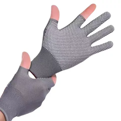 Delivery rider gloves for men in summer, exposed fingers, sun protection, wear resistance, breathability, specialized touch screen for cycling and courier delivery