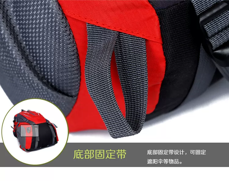 Outdoor hiking bag 40L large capacity lightweight travel backpack for men and women, waterproof riding backpack, backpack