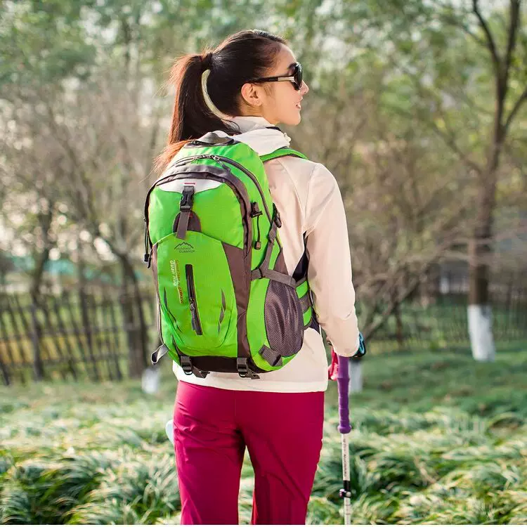 Outdoor hiking bag 40L large capacity lightweight travel backpack for men and women, waterproof riding backpack, backpack