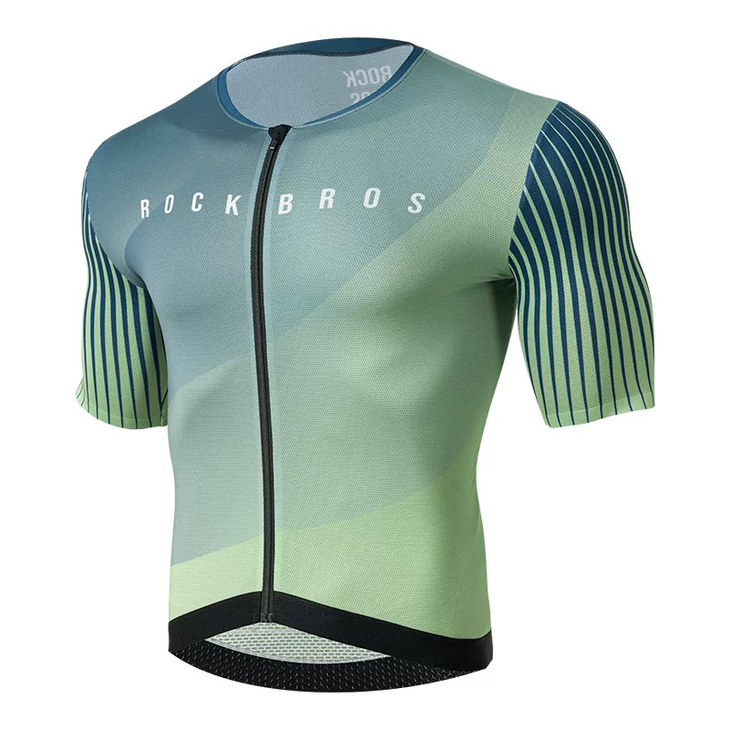 Rock Brothers Summer Short sleeved Shorts Men's and Women's Highway Mountain Bike Clothes ROCKBROS YKK Zipper Professional Cycling Equipment