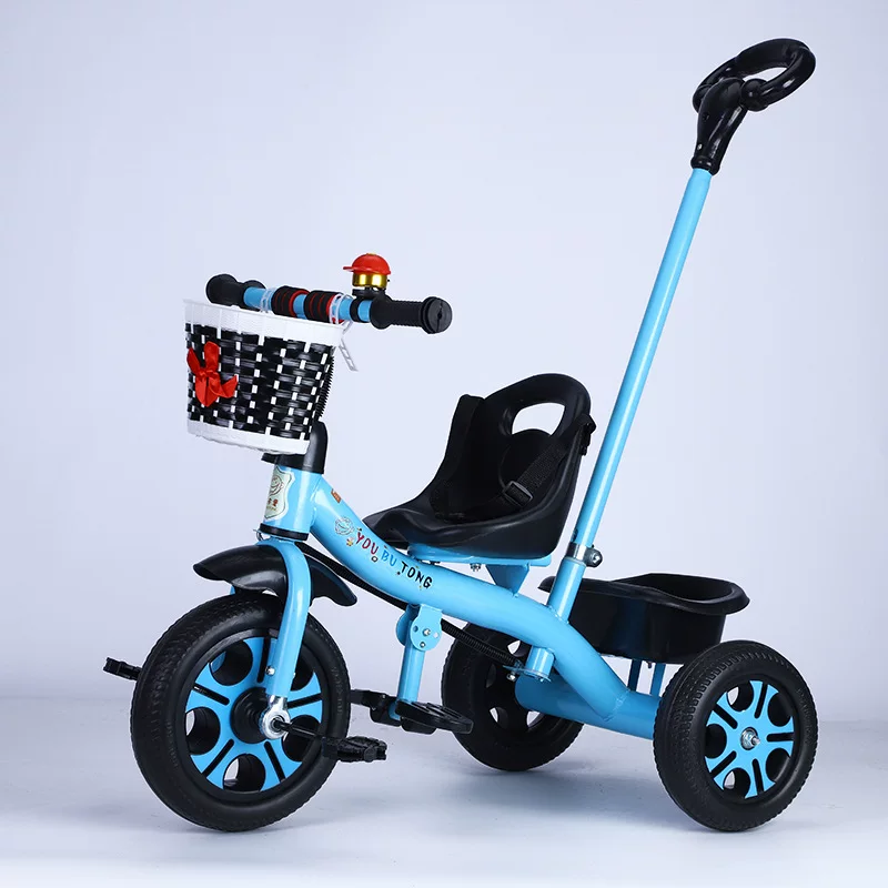 Children's tricycle 1-5 years old, bicycle can be ridden, functional handcart, pedal tricycle, children's stroller