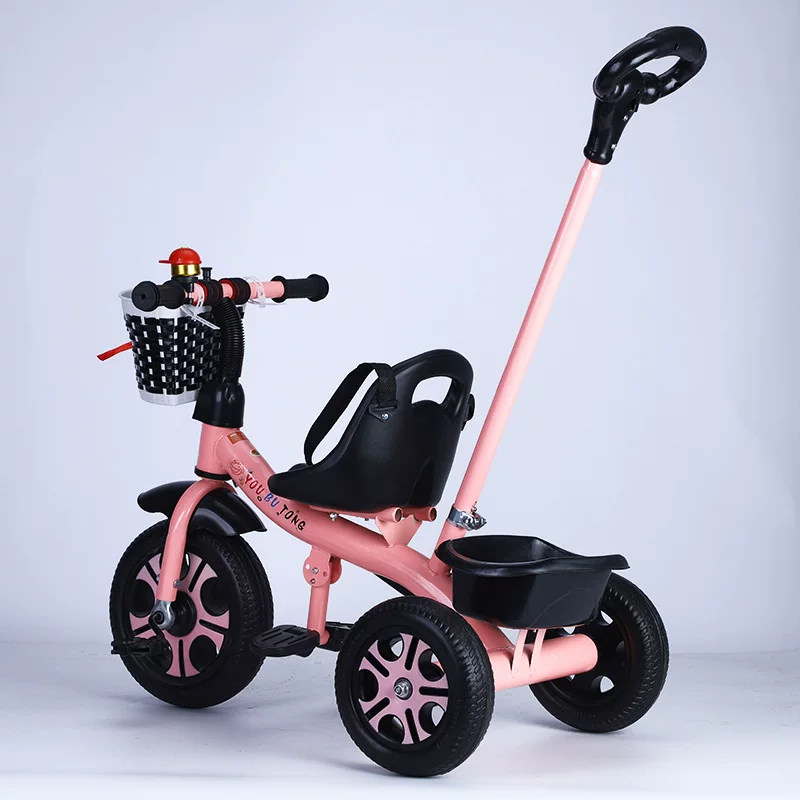 Children's tricycle 1-5 years old, bicycle can be ridden, functional handcart, pedal tricycle, children's stroller
