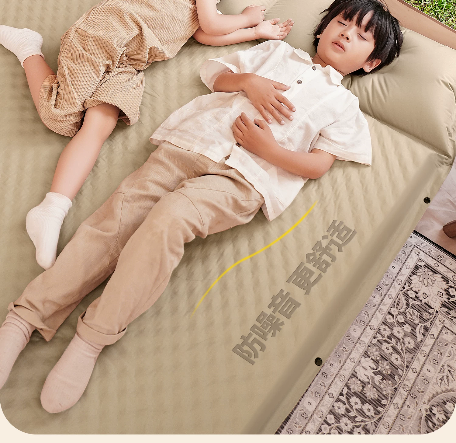 Primitive camping inflatable mattresses, floor mats, portable floor mats, tents, inflatable air mattresses, automatic air mattresses, outdoor sleeping mats