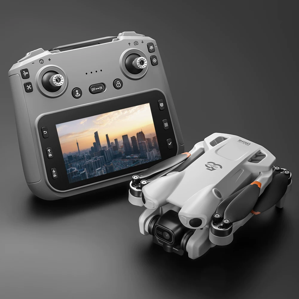GT50 large screen remote control LCD remote control aerial photography unmanned aerial vehicle optical flow hovering quadcopter remote control aircraft
