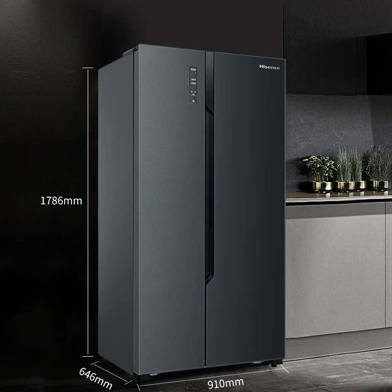 Hisense Cold Set 536L переменная частота ветра -холодильник холодильник 128L Модный ледяной бар пакет винный шкаф