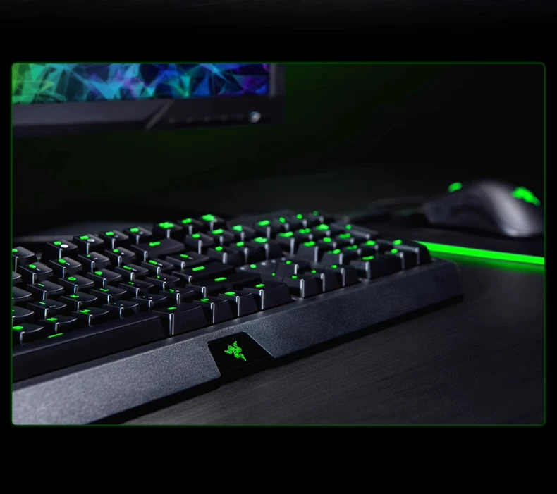 Razer Black Widow Spider Mechanical Keyboard Pikachu Co branded 104 Key RGB Backlit Gaming Keyboard
