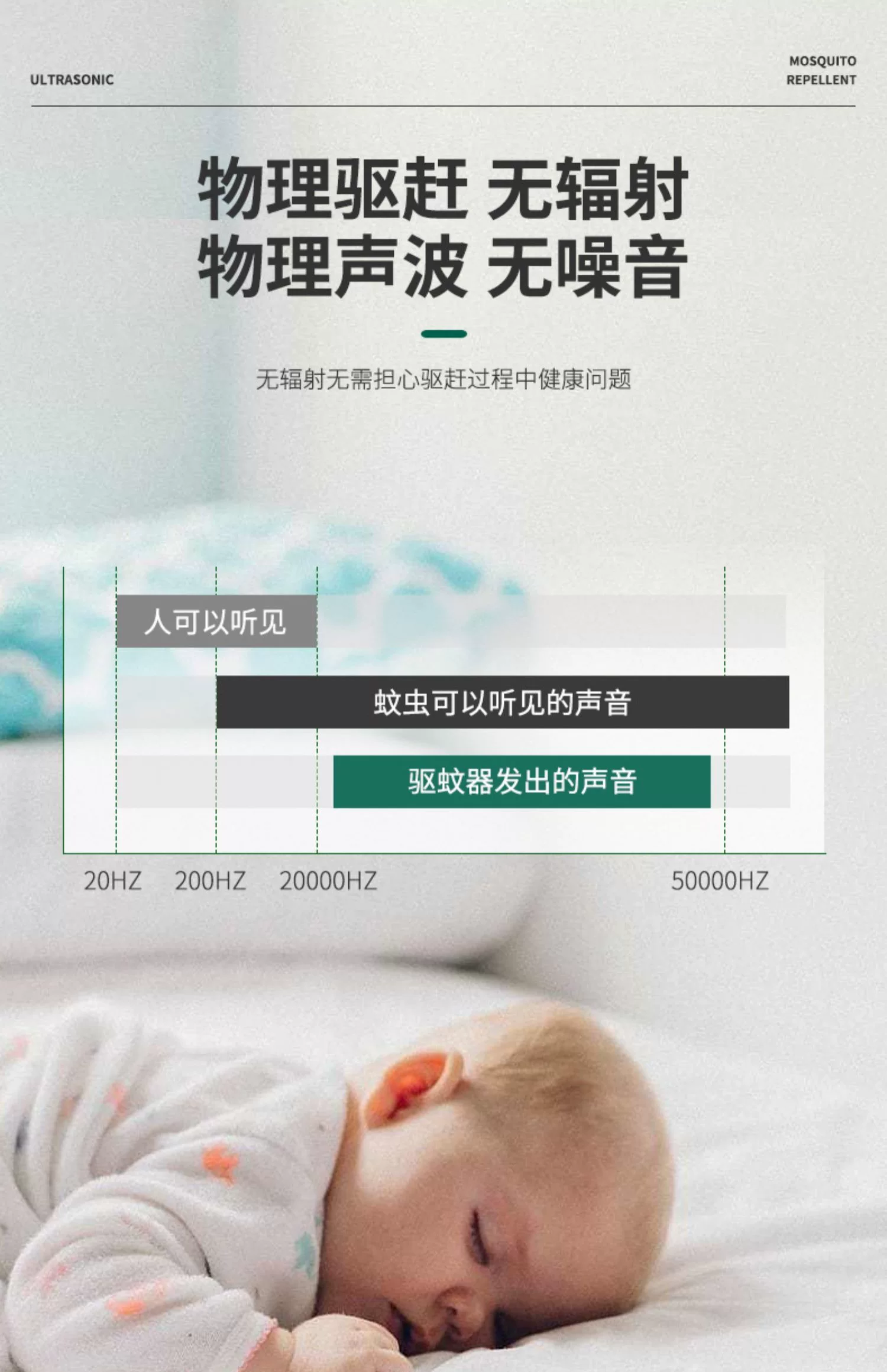 强力灭蚊灯2025进口新款灭蚊神器家用自动插电式蓝光超声波灭蚊灯