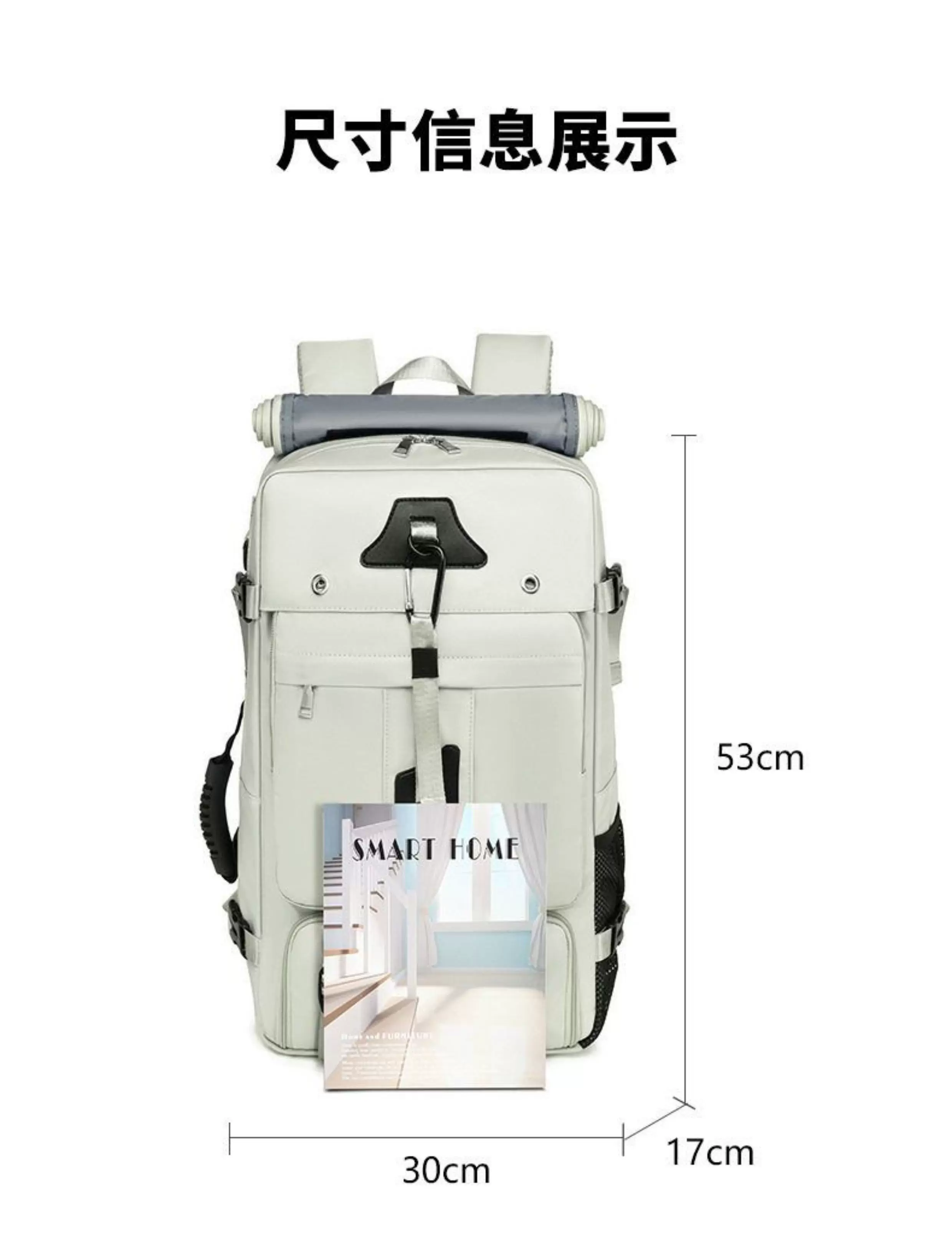 Cross border mountaineering lightweight crossbody hand-held travel bag outdoor hiking backpack women's backpack men's sense backpack