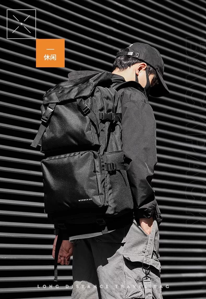Backpack men's large capacity backpack business travel bag outdoor sports travel backpack mountaineering bag computer backpack