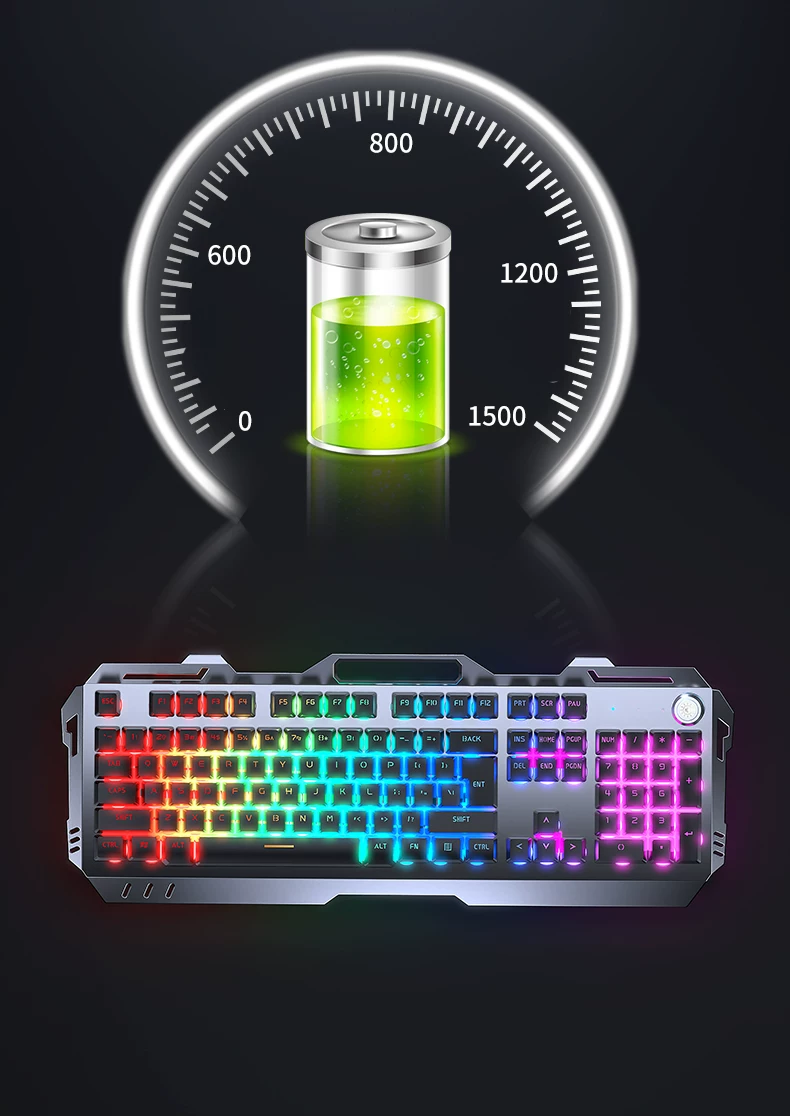 Three piece set of keyboard and mouse for e-sports games, with a mechanical feel, wireless cable, keyboard and mouse for the front runner