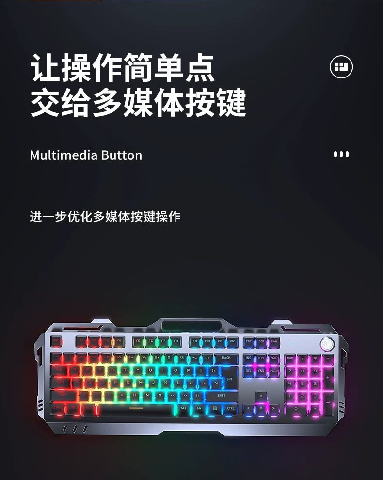 Three piece set of keyboard and mouse for e-sports games, with a mechanical feel, wireless cable, keyboard and mouse for the front runner