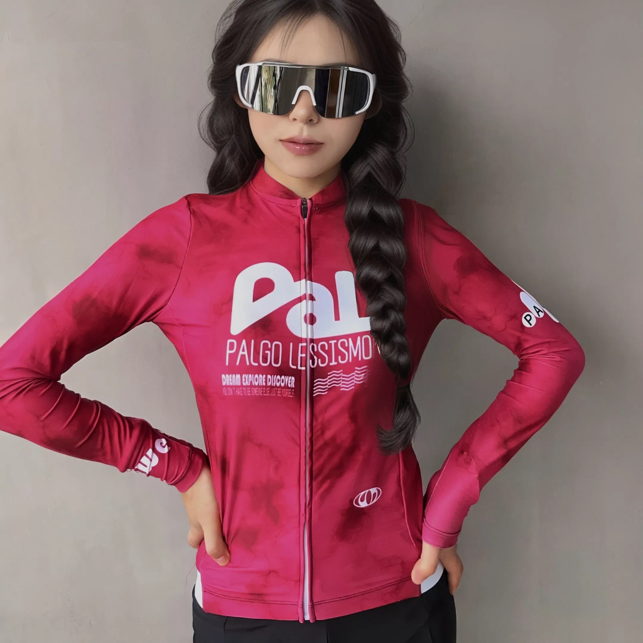 25 new men's and women's spring and autumn cycling clothes, road bikes, bicycles, quick drying breathable cycling clothes, tops