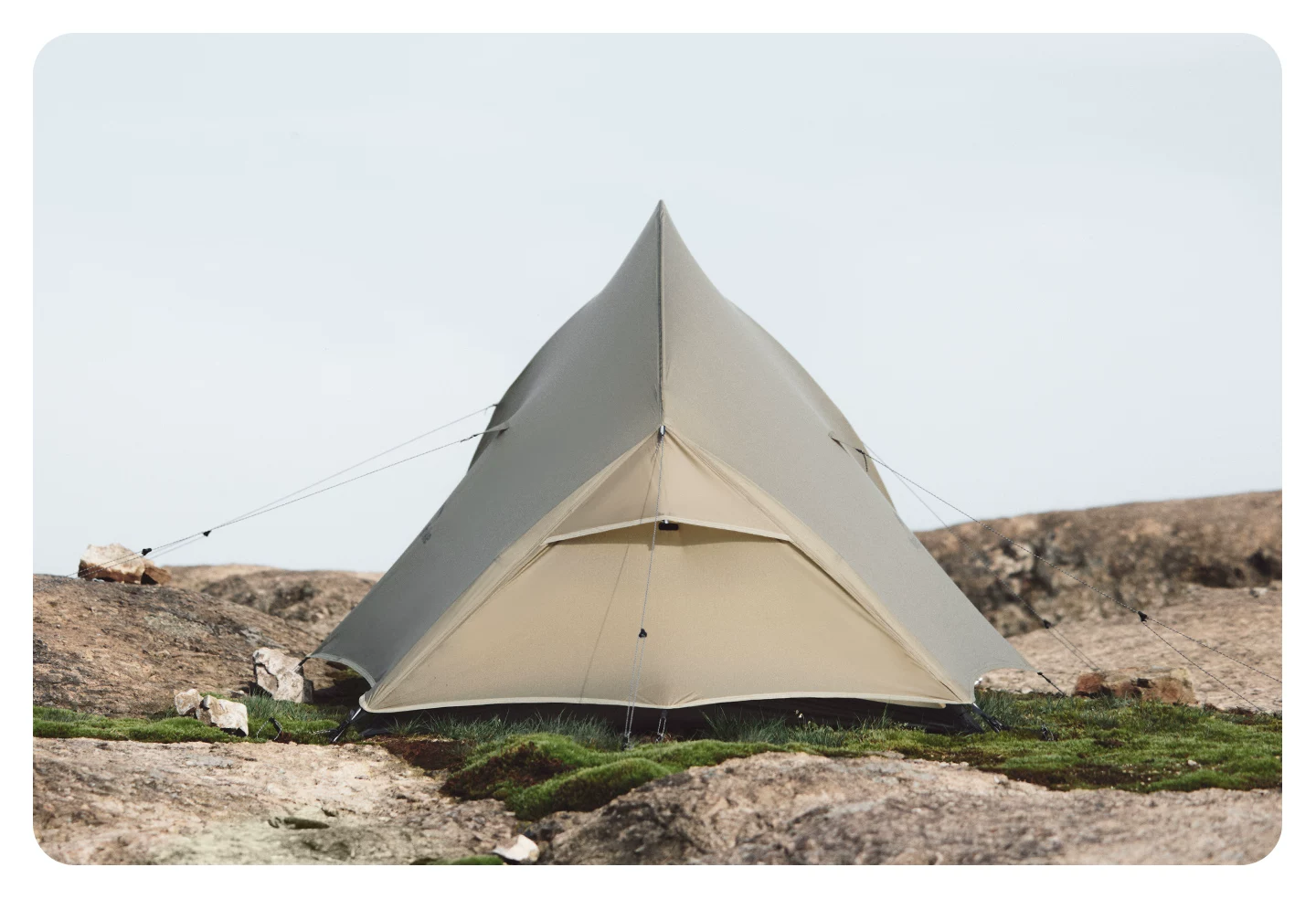 Professional mountaineering lightweight tent, three seasons outdoor camping tent, Nuoke Yunshang series single person ultra light tent