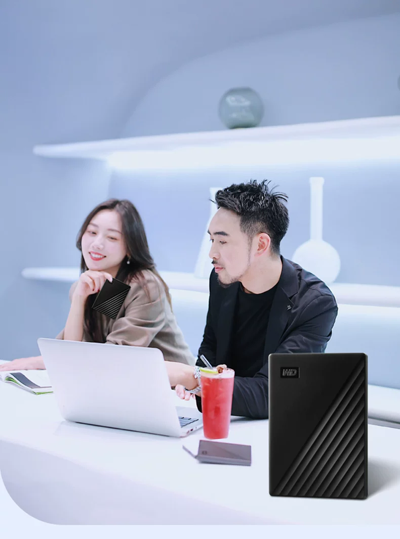 WD Western Digital portable hard drive 2t genuine encrypted computer 2tb external phone 1t large capacity mechanical storage