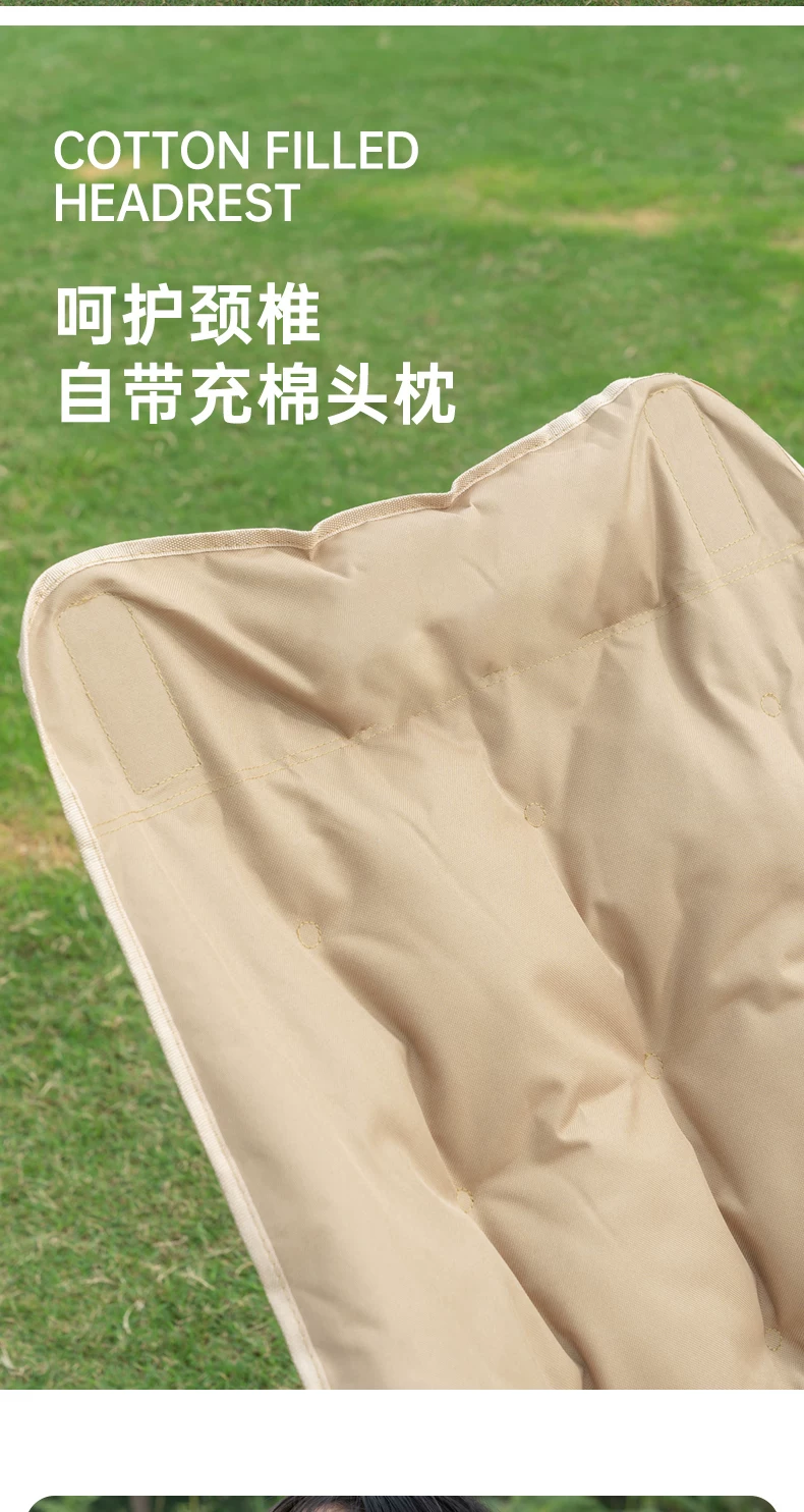 Outdoor lounge chair, foldable nap sofa, lazy chair, suitable for sleeping or lying down, suitable for adults to sleep, office bed with backrest