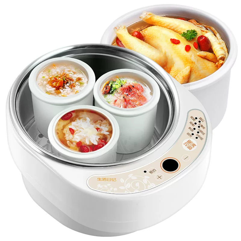 Электрическая керамическая кастрюля-тумлерки 생활일기 (Sheng huo ri ji) D125