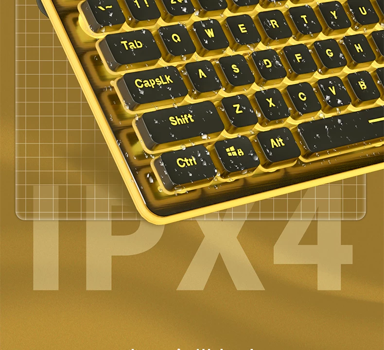 Wolf Road wired silent keyboard with high aesthetics, mechanical feel, backlit tablet, laptop, typing, female office