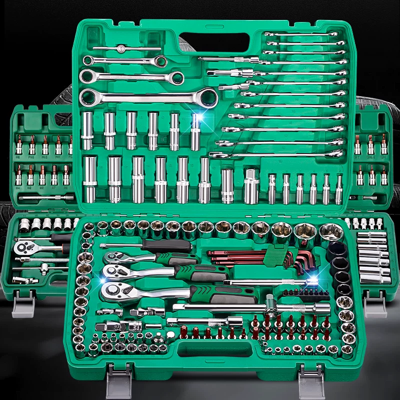 72 tooth auto repair tool set, auto repair toolbox, auto repair manual tool set, manual auto repair socket combination