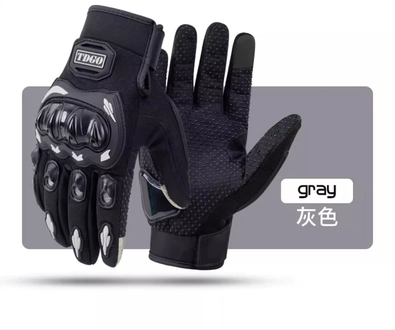 Motorcycle gloves for summer riding, motorcycle and electric bike, anti fall, waterproof, windproof, sunscreen, breathable, suitable for men and women all year round