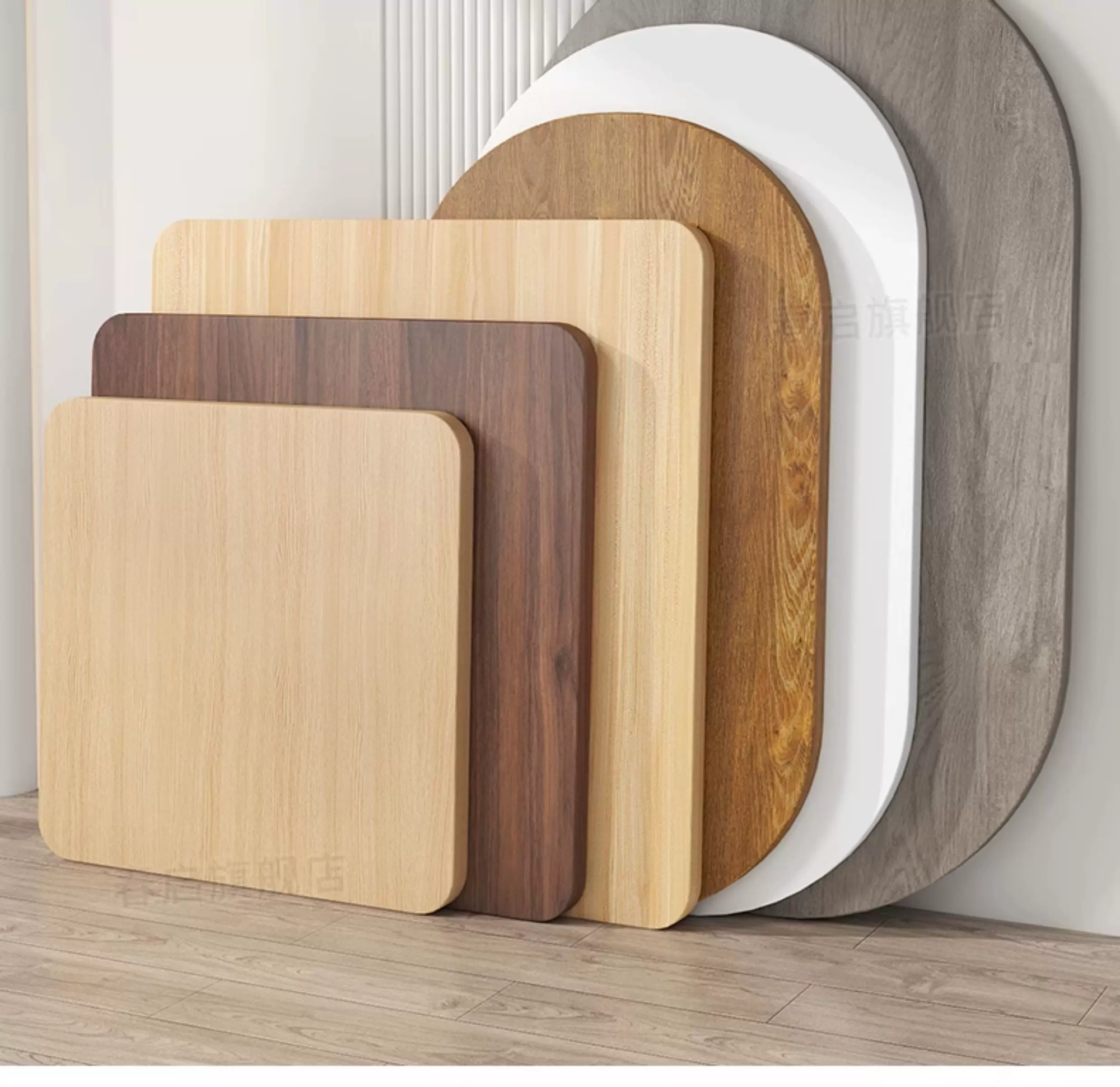 Wooden board, particle board partition, tea table, rectangular table surface, separate table board, square table top, table panel