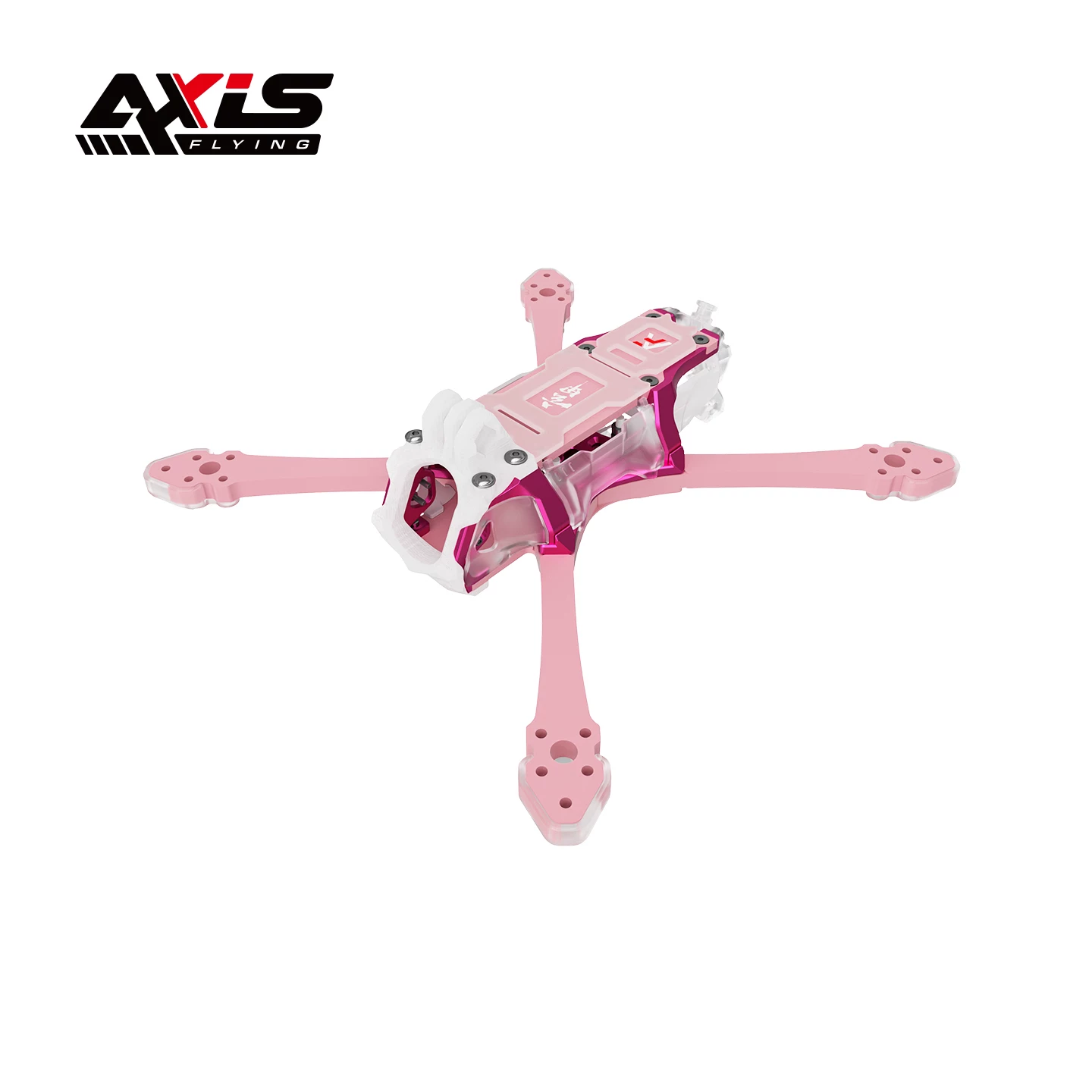 Axisfiling Cool Fly Bando 5-inch Flower Fly Drone Explosion resistant FPV Crossover Machine Assembly Positive X Rack Accessories