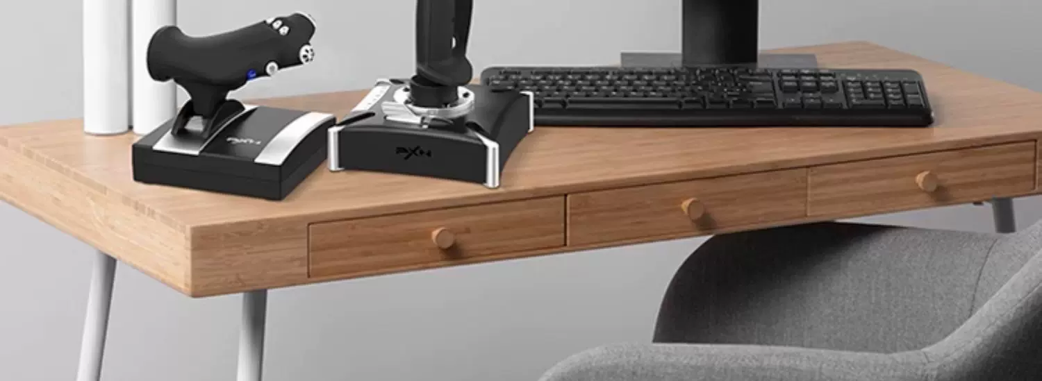 Laishida PXN2119 Simulated Flight Joystick, Microsoft Simulated Flight 2024 Royal Air Combat Fighter, World Aircraft Controller, XPlane Gamepad, War Thunder Unbounded Aircraft External Device